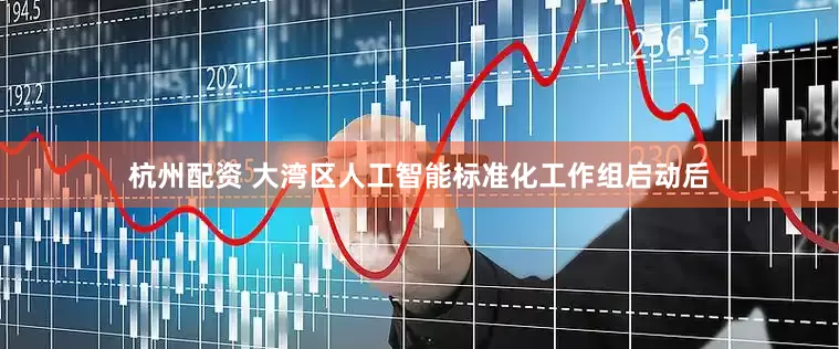 杭州配资 大湾区人工智能标准化工作组启动后